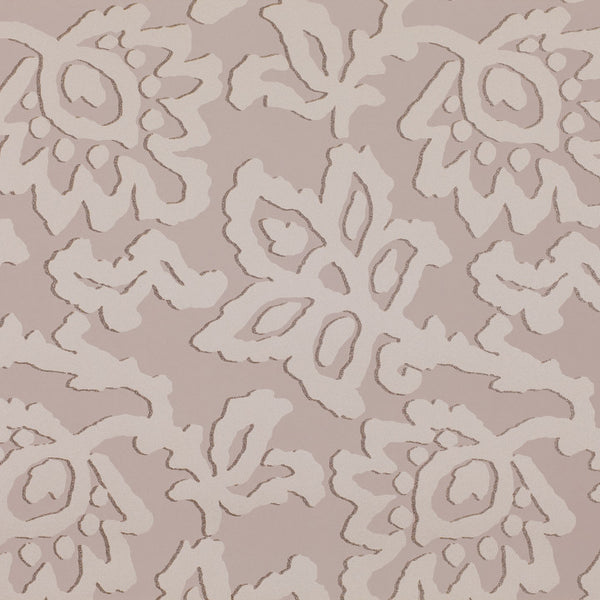 Elysian Feather, Grey Wallcoverings | Romo