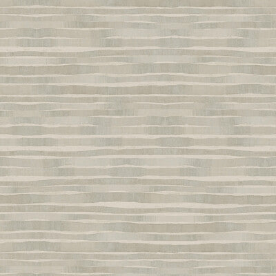 Kravet Design - W3716-106 Taupe | Kravet Design | Ronald Redding |Metallic Stripes Wallcovering Print