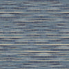 Kravet Design - W3716-5 Blue | Kravet Design | Ronald Redding |Metallic Stripes Wallcovering Print