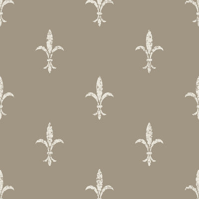 Kravet Design - W3717-16 Beige | Kravet Design | Ronald Redding |Metallic Tone On Tone Wallcovering Print