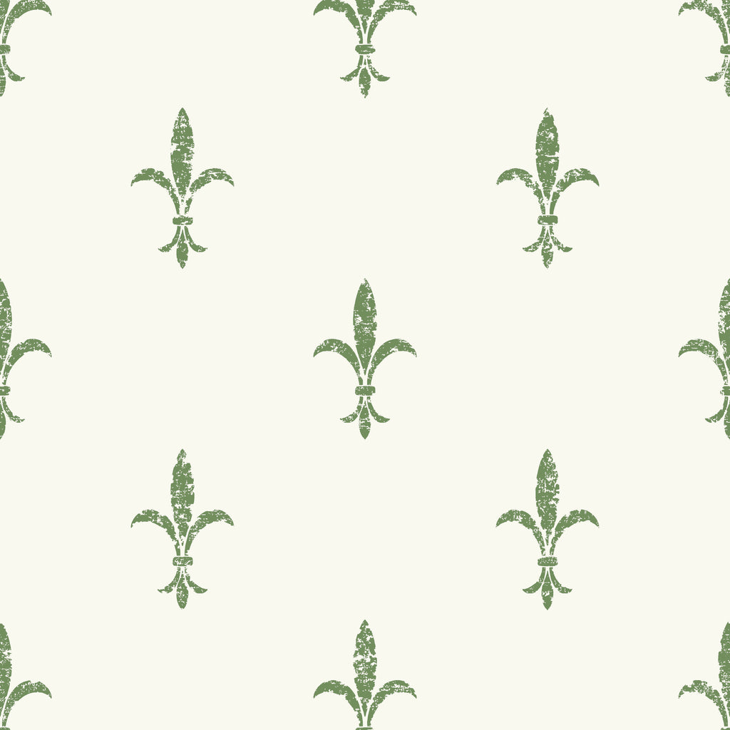 W3717-3 White | Kravet Design | Ronald Redding |Tone On Tone Wallcovering Print