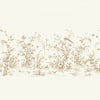 Kravet Design - W3718-101 White | Kravet Design | Ronald Redding | Botanical & Floral Metallic Wallcovering Print