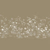 W3718-6 Brown | Kravet Design | Ronald Redding | Botanical & Floral Metallic Wallcovering Print
