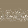 Kravet Design - W3718-6 Brown | Kravet Design | Ronald Redding | Botanical & Floral Metallic Wallcovering Print