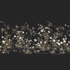 Kravet Design - W3718-8 Black | Kravet Design | Ronald Redding | Botanical & Floral Metallic Wallcovering Print