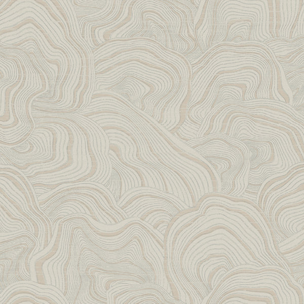 Kravet Design - W3719-106 Taupe Wallcovering | Kravet