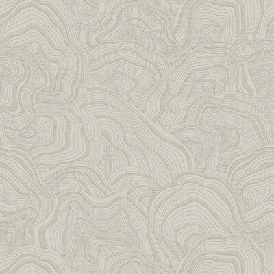 Kravet Design - W3719-106 Taupe | Kravet Design | Ronald Redding |Geometric Metallic Wallcovering Print