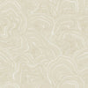 Kravet Design - W3719-116 Beige | Kravet Design | Ronald Redding |Geometric Metallic Wallcovering Print