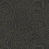 Kravet Design - W3719-8 Black | Kravet Design | Ronald Redding |Geometric Metallic Wallcovering Print