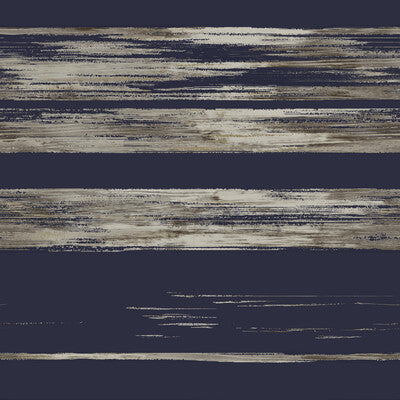 Kravet Design - W3720-50 Dark Blue | Kravet Design | Ronald Redding |Modern Wallcovering Print