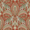 Kravet Design - W3721-12 Orange | Kravet Design | Ronald Redding | Flora & Fauna Wallcovering Print