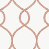 Kravet Design - W3722-12 White | Kravet Design | Ronald Redding |Tone On Tone Wallcovering Print