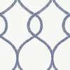 Kravet Design - W3722-50 White | Kravet Design | Ronald Redding |Tone On Tone Wallcovering Print