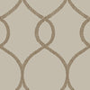 Kravet Design - W3722-6 Beige | Kravet Design | Ronald Redding |Tone On Tone Wallcovering Print