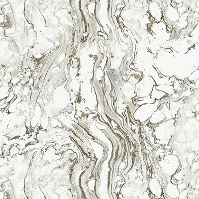 Kravet Design - W3724-101 White | Kravet Design | Ronald Redding |Modern Wallcovering Print