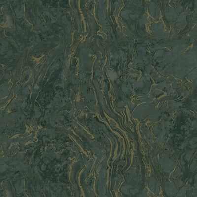 Kravet Design - W3724-30 Green Wallcovering | Kravet