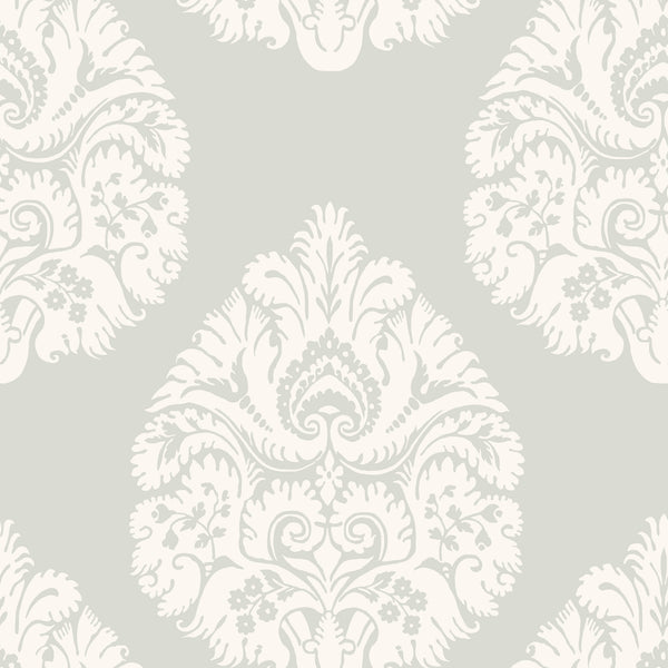 Kravet Design - W3726-11 Grey Wallcovering | Kravet