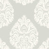 Kravet Design - W3726-11 Grey | Kravet Design | Ronald Redding |Damask Wallcovering Print