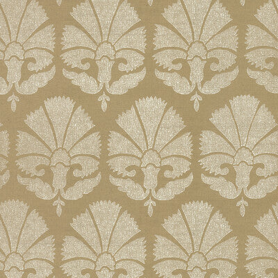 W3731-4 Gold | Kravet Design | Ronald Redding |Damask Wallcovering Print