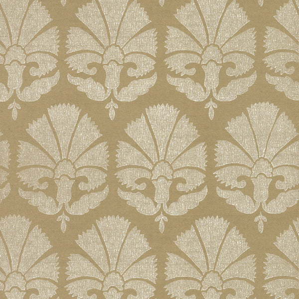 W3731-4 Gold | Kravet Design | Ronald Redding |Damask Wallcovering Print