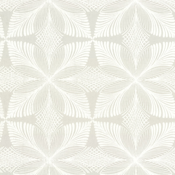 Kravet Design - W3734-1101 Grey Wallcovering | Kravet
