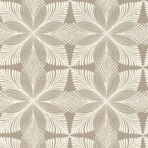 Kravet Design - W3734-1116 Taupe Wallcovering | Kravet