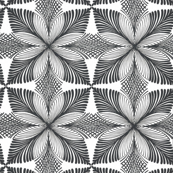 Kravet Design - W3734-816 Black Wallcovering | Kravet