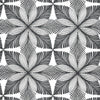 Kravet Design - W3734-816 Black | Kravet Design | Ronald Redding | Botanical & Floral Wallcovering Print