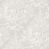 Kravet Design - W3742-11 Grey | Kravet Design | Ronald Redding |Chinoiserie Wallcovering Print