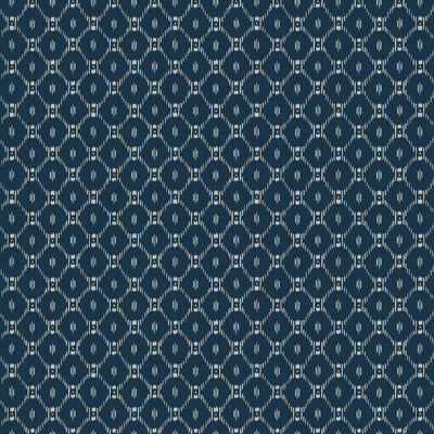 Kravet Design - W3744-5 Blue | Kravet Design | Ronald Redding |Geometric Wallcovering Print