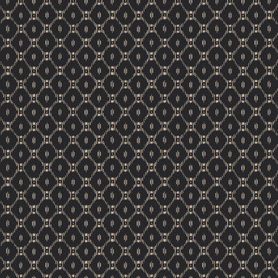 Kravet Design - W3744-8 Black | Kravet Design | Ronald Redding |Geometric Wallcovering Print