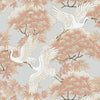 Kravet Design - W3751-12 Orange | Kravet Design | Ronald Redding | Flora & Fauna Wallcovering Print