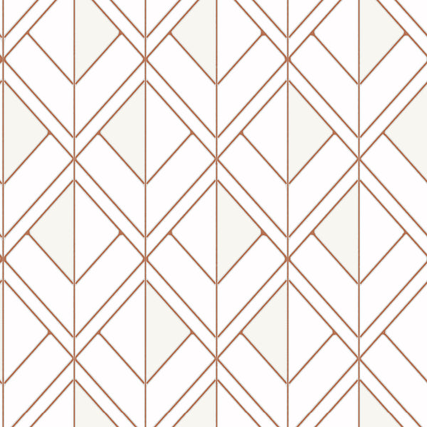 Kravet Design - W3758-12 Orange Wallcovering | Kravet