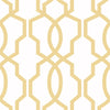Kravet Design - W3760-40 Yellow | Kravet Design |Geometric Wallcovering Print