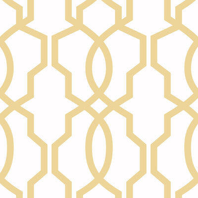 Kravet Design - W3760-40 Yellow | Kravet Design |Geometric Wallcovering Print