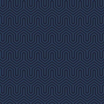 Kravet Design - W3761-5 Blue | Kravet Design |Geometric Texture Wallcovering