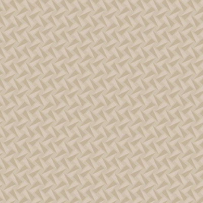 Kravet Design - W3764-16 Beige | Kravet Design |Geometric Wallcovering Print