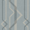 Kravet Design - W3767-5 Blue | Kravet Design |Geometric Wallcovering Print