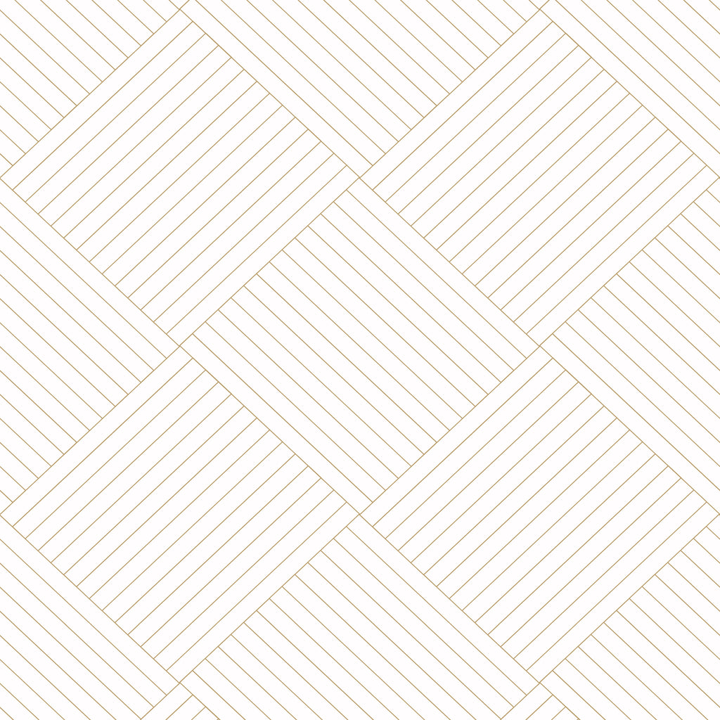 W3770-4 Gold | Kravet Design |Geometric Wallcovering Print