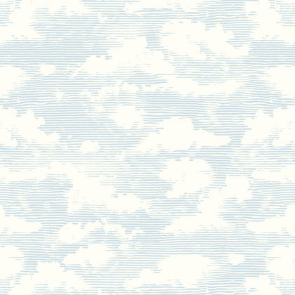W3771-5 Blue | Kravet Design |Modern Wallcovering Print