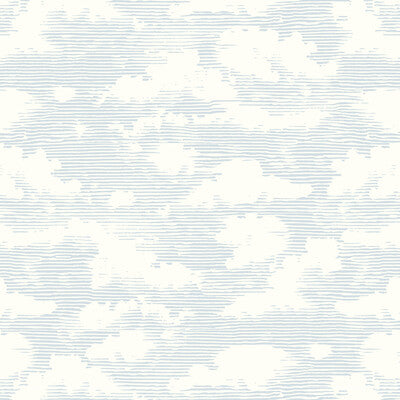 W3771-5 Blue | Kravet Design |Modern Wallcovering Print