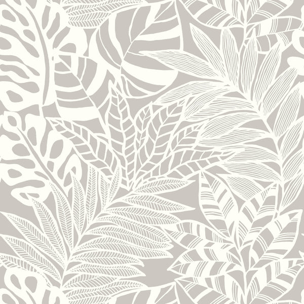 Kravet Design - W3774-11 Grey Wallcovering | Kravet