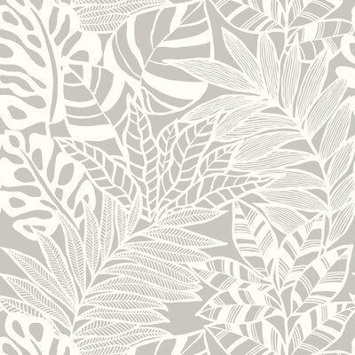Kravet Design - W3774-11 Grey Wallcovering | Kravet