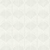 Kravet Design - W3780-101 White | Kravet Design |Geometric Wallcovering Print