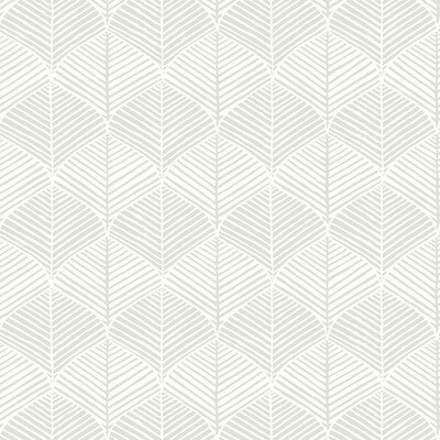 Kravet Design - W3780-101 White | Kravet Design |Geometric Wallcovering Print