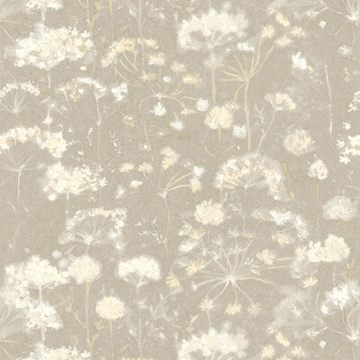 Kravet Design - W3785-106 Grey | Kravet Design | Candice Olson Collection | Botanical & Floral Wallcovering Print