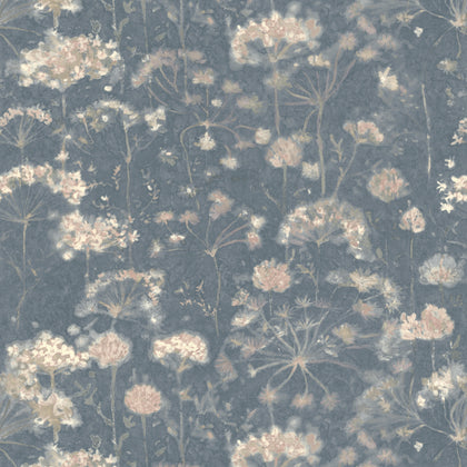 Kravet Design - W3785-510 Blue Wallcovering | Kravet