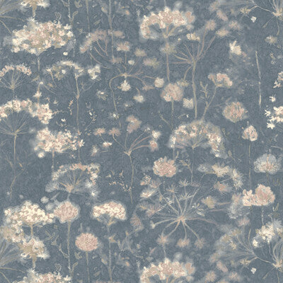 Kravet Design - W3785-510 Blue Wallcovering | Kravet