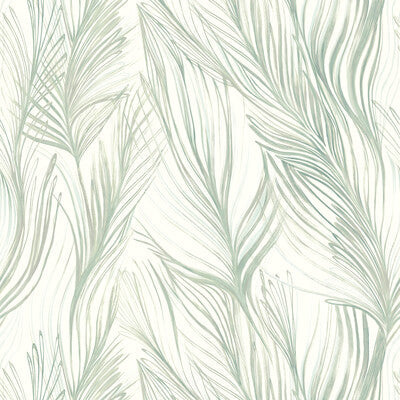 Kravet Design - W3790-5 Blue | Kravet Design | Candice Olson Collection | Botanical & Floral Wallcovering Print