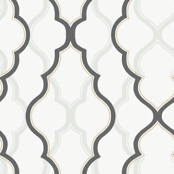 Kravet Design - W3799-101 White Wallcovering | Kravet
